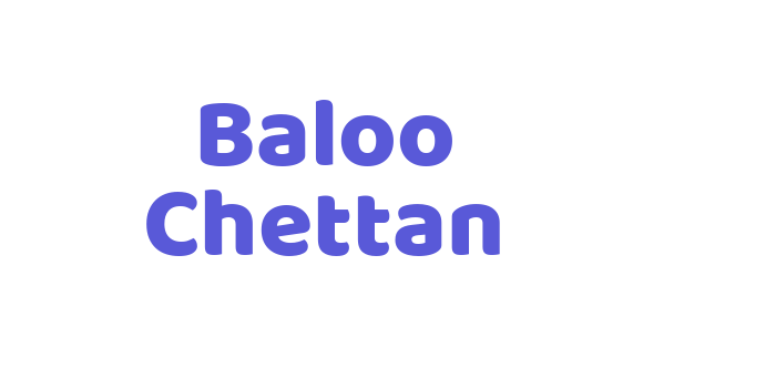 Baloo Chettan Font Download