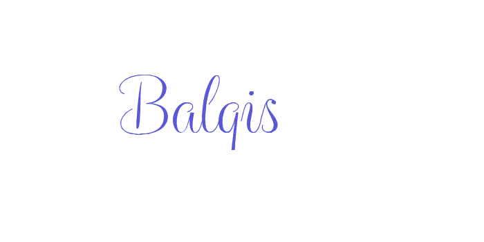 Balqis Font