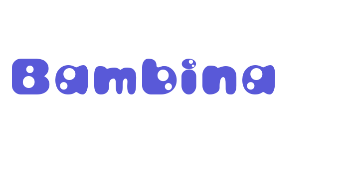 Bambina Font Download