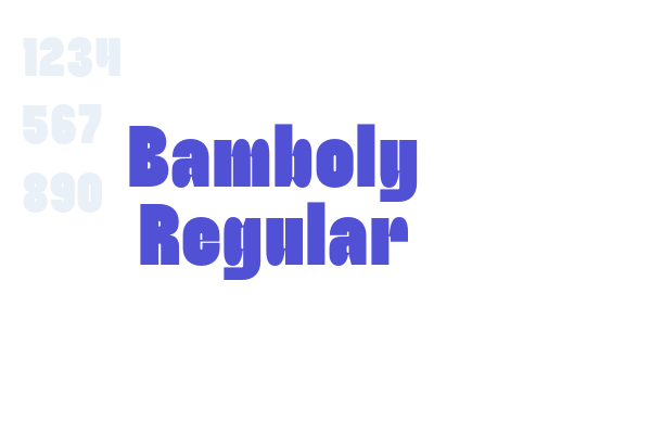 Bamboly Regular