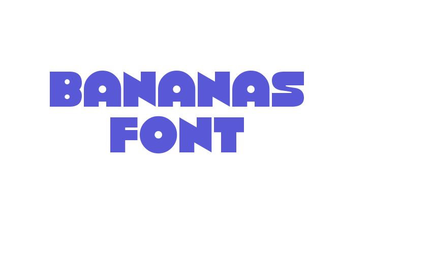 Bananas Font Font Download