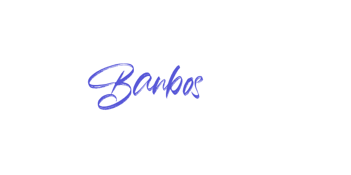 Banbos Font