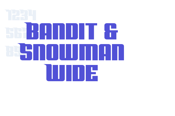 Bandit & Snowman Wide