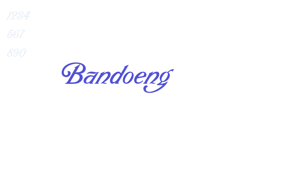 Bandoeng-font-download