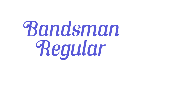 Bandsman Regular Font Download