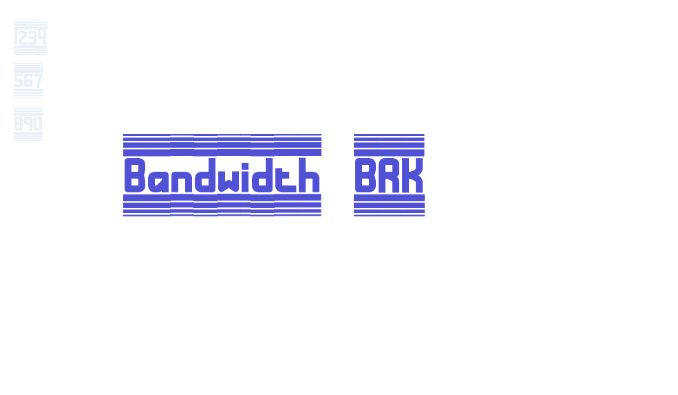 Bandwidth BRK-font-download