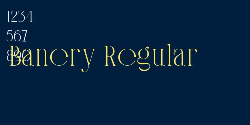 Banery Regular