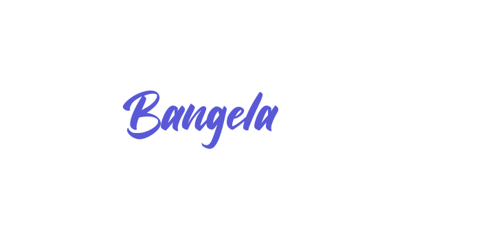 Bangela Font