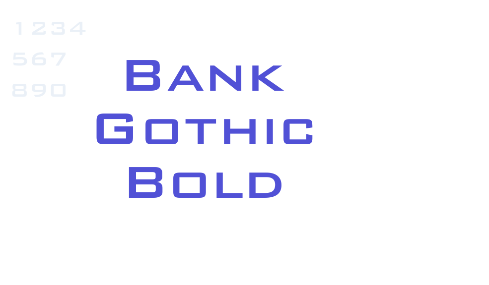 Bank Gothic Bold-font-download