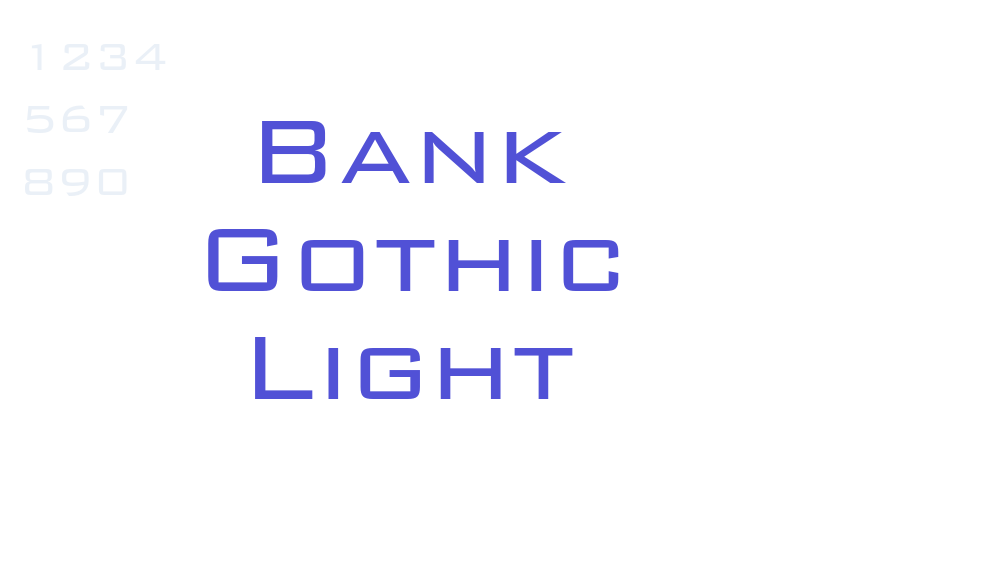 Bank Gothic Light-font-download