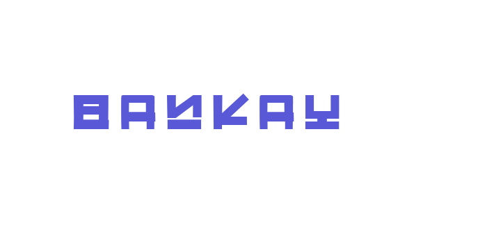 Bankay Font Download