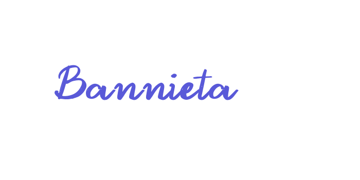 Bannieta Font