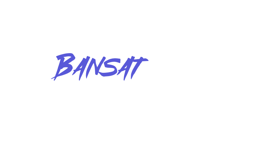 Bansat Font