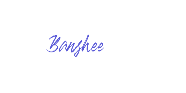 Banshee font free