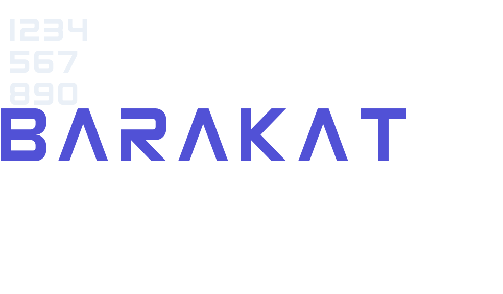 Barakat-font-download