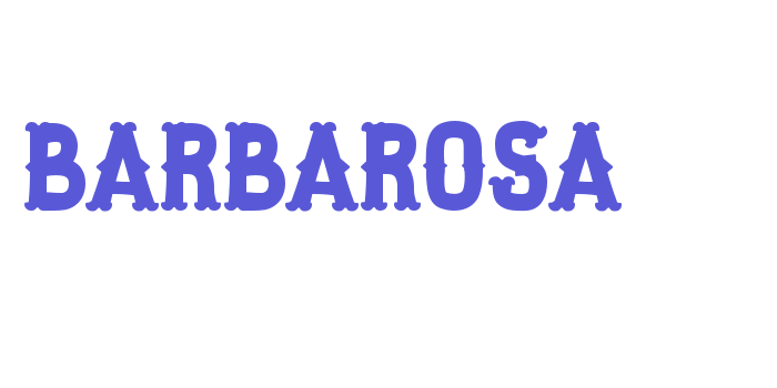 Barbarosa Font Download