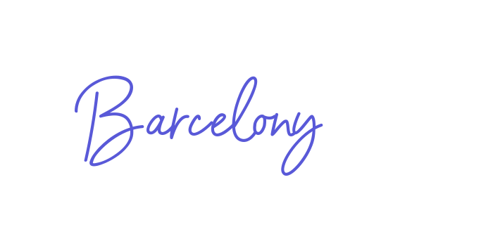 Barcelony Font Download