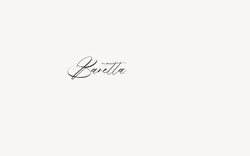 Baretta Font