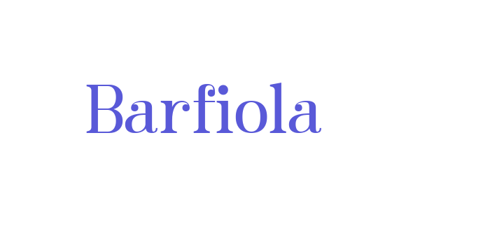 Barfiola Font Download