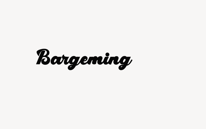 Bargeming Font