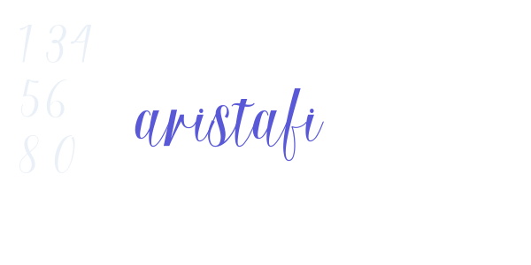 Baristafi font free