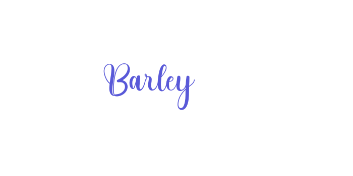 Barley Font Download