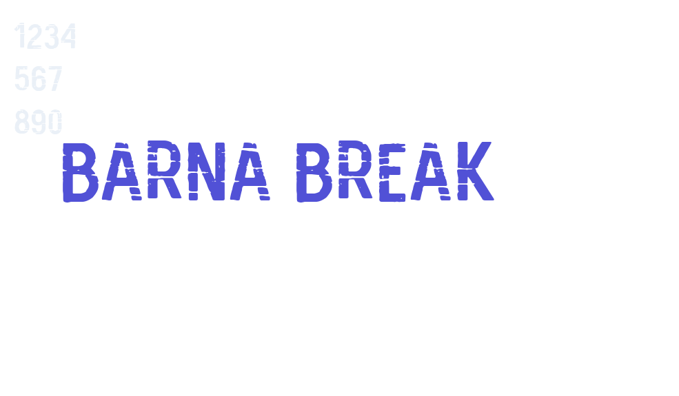 Barna Break-font-download