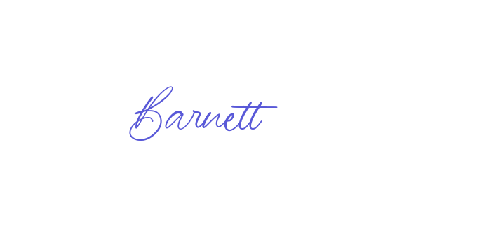 Download Barnett Font