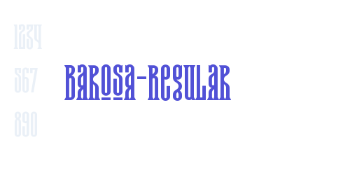 Barosa-Regular-font-download