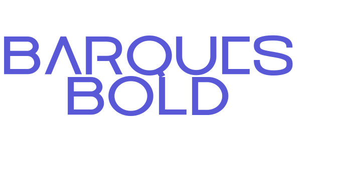 Barques Bold Font Download