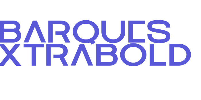 Barques ExtraBold Font Download