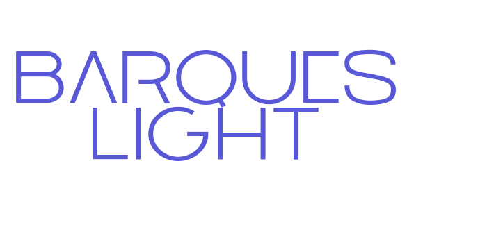 Barques Light Font Download