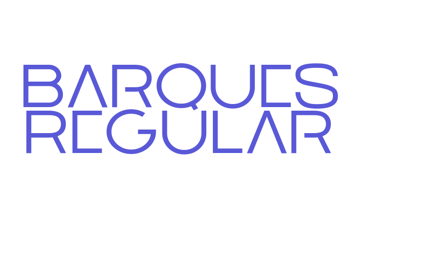 Barques Regular Font