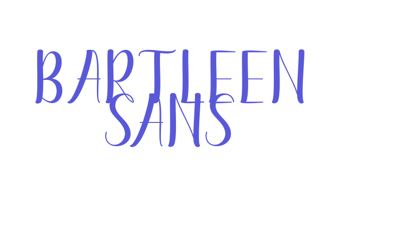 Bartleen Sans Font Download