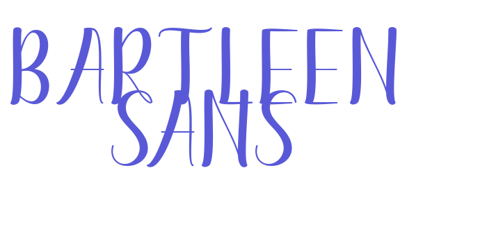 Bartleen Sans Font