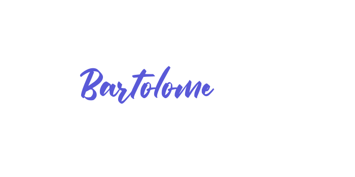 Bartolome Font Download