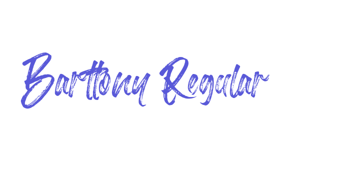 Barttony Regular Font Download