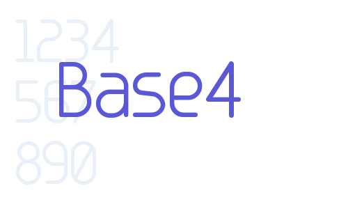 Base4 Font Download