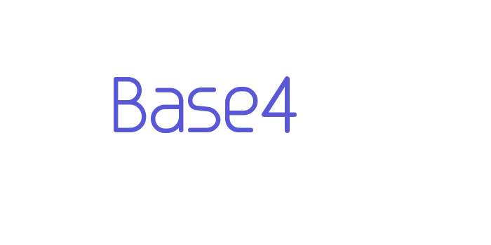 Base4 Font Download