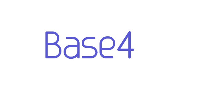 Base4 Font