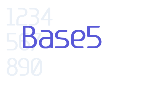 Base5 Font Download