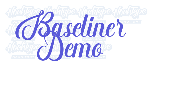 Baseliner Demo font free