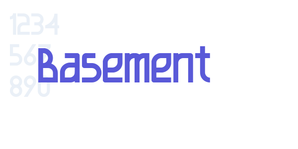 Basement font free