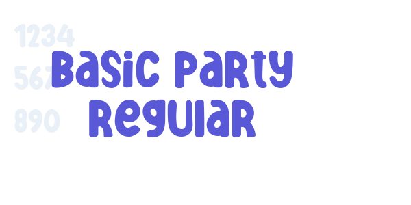 Basic party Regular font free