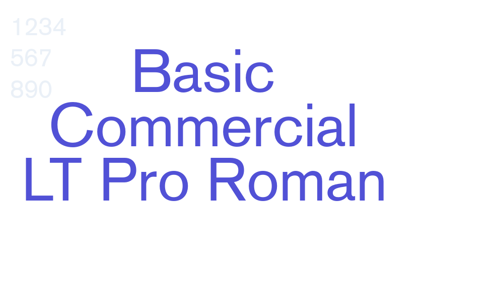 Basic Commercial LT Pro Roman-font-download