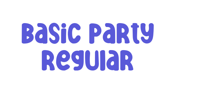 Basic party Regular Font