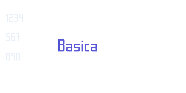 Basica font free