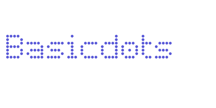 Basicdots Font Download