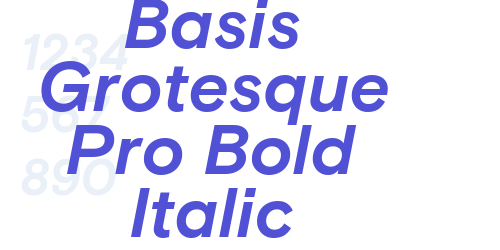 Basis Grotesque Pro Bold Italic-font-download