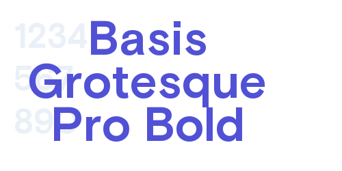 Basis Grotesque Pro Bold-font-download